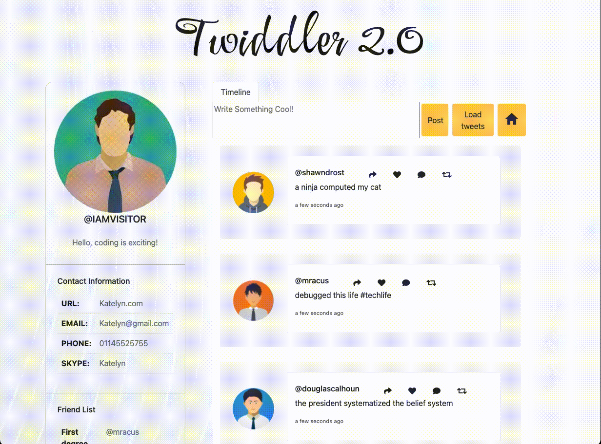 twiddler demo